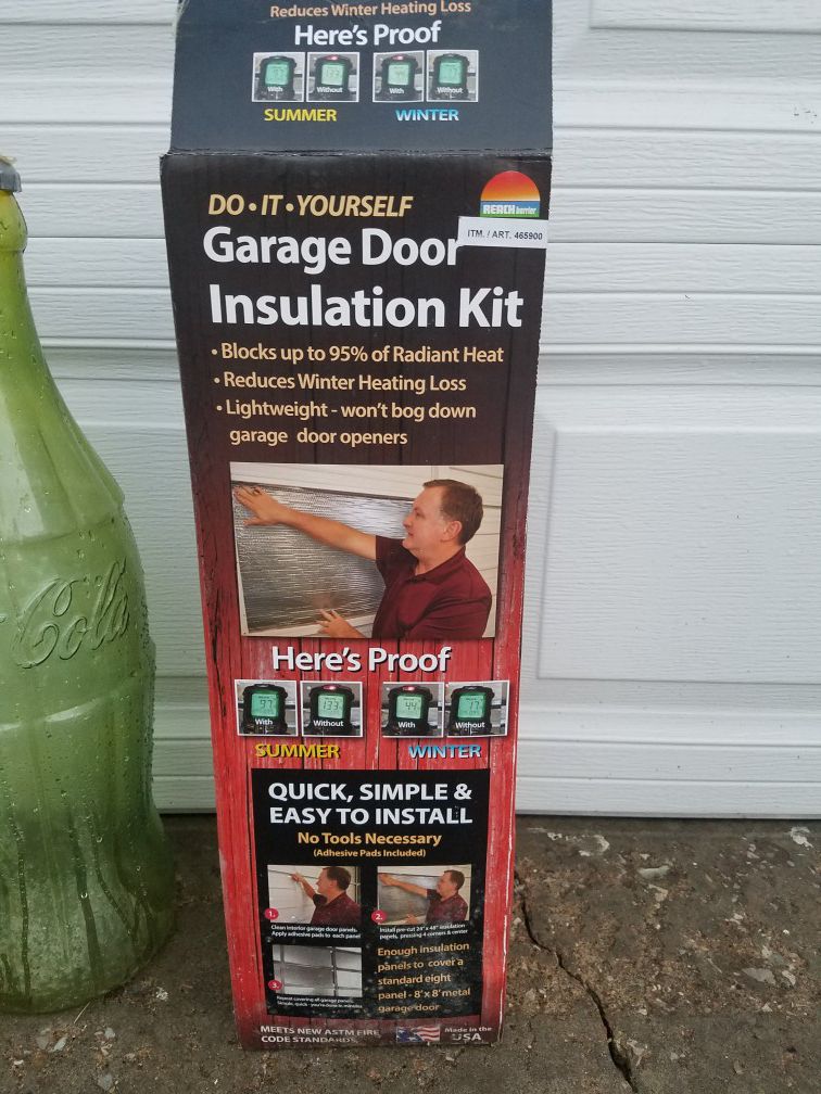 Brand new garage door insulation panels 2 available