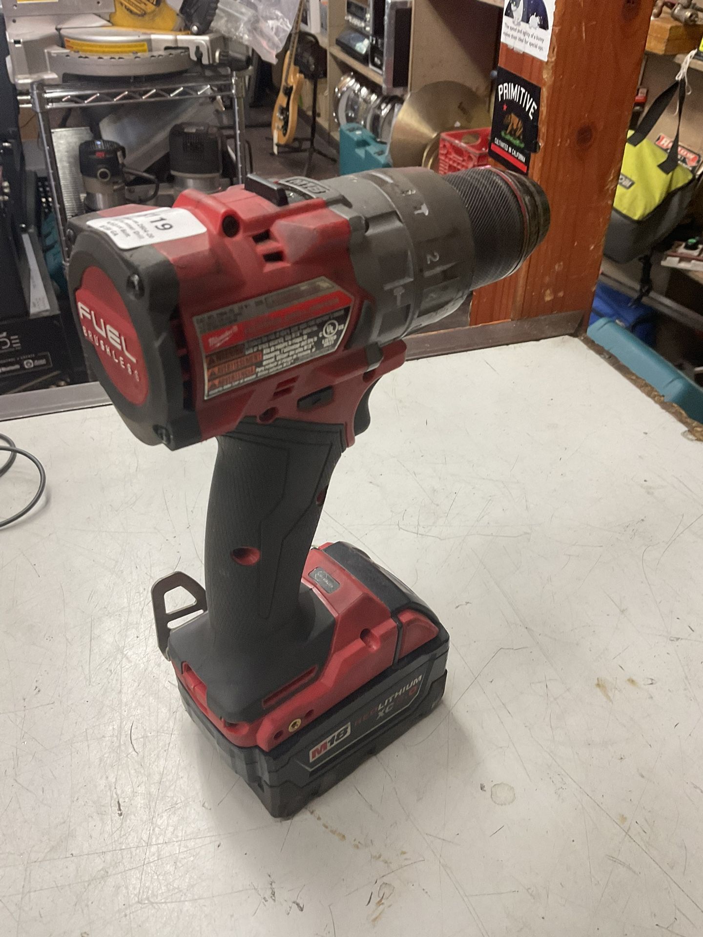 Milwaukee 2904-20 1/2” Hammer Drill w/ 5.0 AH Battery