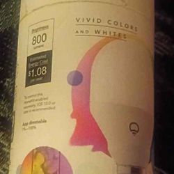 Smart LED Light Bulb.