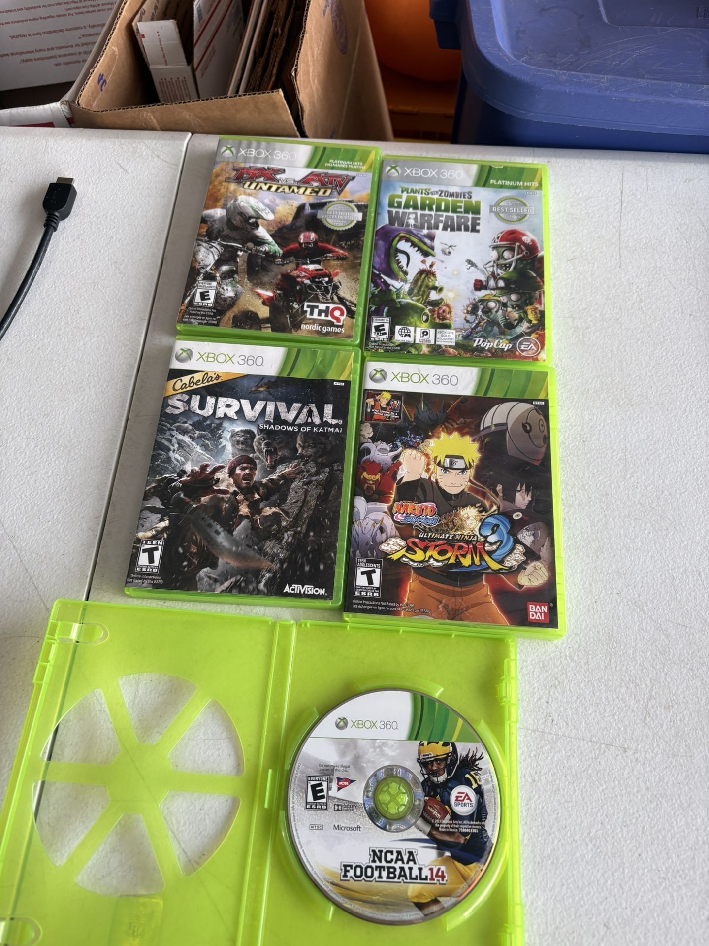 Xbox 360 Video Games Lot of 5