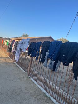 Clothing $1.00 and 25 cents
