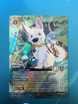 Disney Lorcana TCG (Bolt - Superdog, Enchanted) Make an Offer!