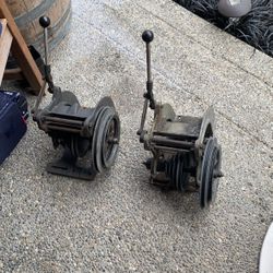 Large Lathe Countershaft Pulley