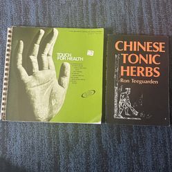 Natural Healing Book Set – Energy Work + Chinese Herbalism