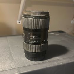 SIGMA ART 18-35mm F1.8 DC HSM