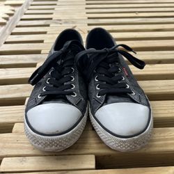 Levi's Women's Size 8 Lace Up Low Top Sneakers Shoes 