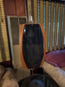 Vintage mid century pendant light