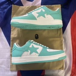 A Bathing Ape Bape Sta White Green (2022)