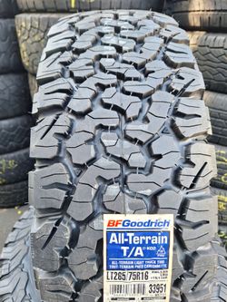 LT265 75 16 BFGOODRICH ALL-TERRAIN KO2