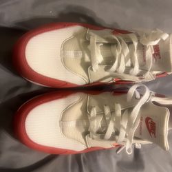 Nike Air Huarache Red And White 