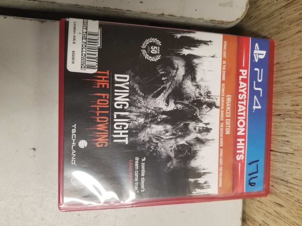 (MXP008213) Dying Light The Following Ps4
