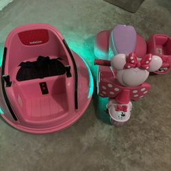 Mini Mouse & Bumper 12 Volt Ride On Toys 