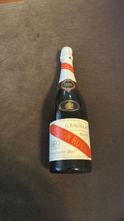1969 Cordon Rouge unopened champagne