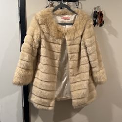 Faux Fur Coat 