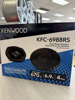 Kenwood 6x9s 4-way Speakers $99 (pair)