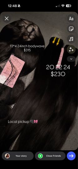 Bundles and wigs