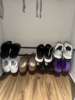 2 tier shoe rack