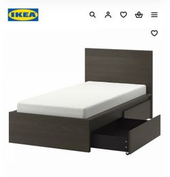 Ikea Malm twin bed