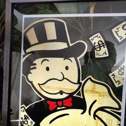 Ftp Monopoly Float Supreme Offwhite Side 700 skirt Glass Frame art