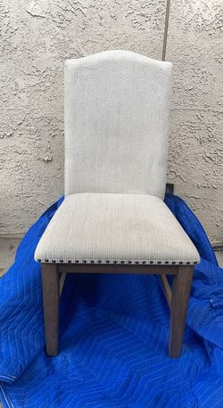 Three Upholstered Dining Chairs