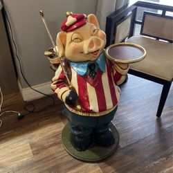 39” Vintage Pig Butler Golfer