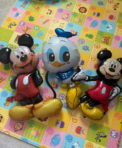 Disney Mickey Mouse & Donald Duck Balloons – Set of 3