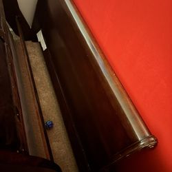 Queen Size Bed Headboard Footboard Box spring With extra Reinforce Supports 