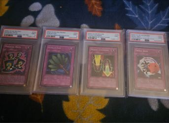 Yugi-oh PSA 9 Trap Cards