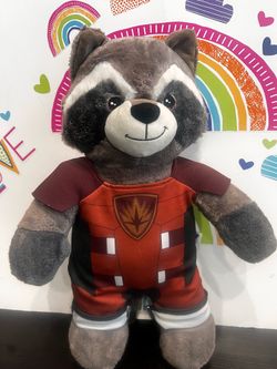 DISNEY STAR WARS ROCKET THE RACOON 16 INCH PLUSH (BAB)