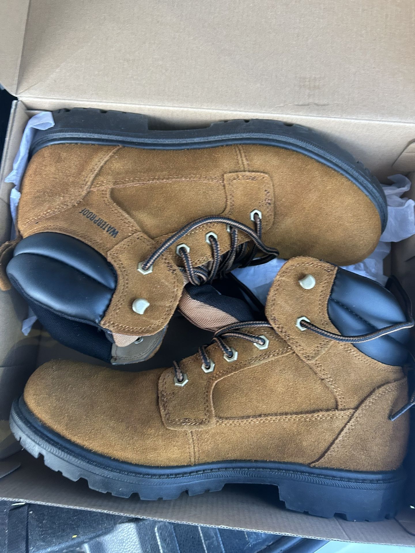 Work Boots Men Size 12 Wide