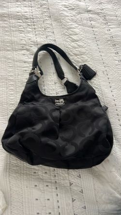 Coach Signature Hobo Bag Black