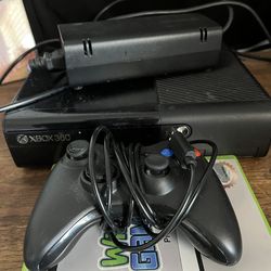 Xbox 360 / W controller and game