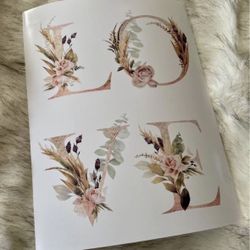 LOVE 11X14 Matte Picture Poster