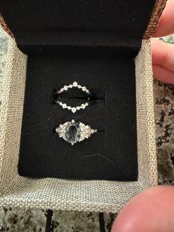 Silver 925 Ring set size 6.5