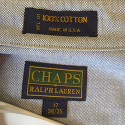 Shirt Chaps Ralph Lauren 