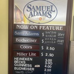 Samuel Adams Now On Feature Board, Willing to Negotiate 