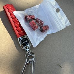 Jeep Key Chain & Tire Caps 
