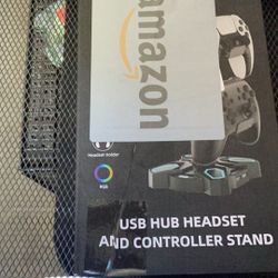 USB Hub Headset And Controller Stand 