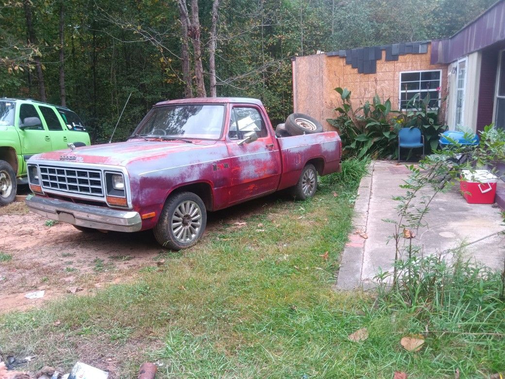 83 Dodge D150 Rat Rod