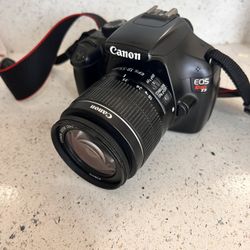 Canon Rebel T3 DSLR Camera + 18-55mm Lens