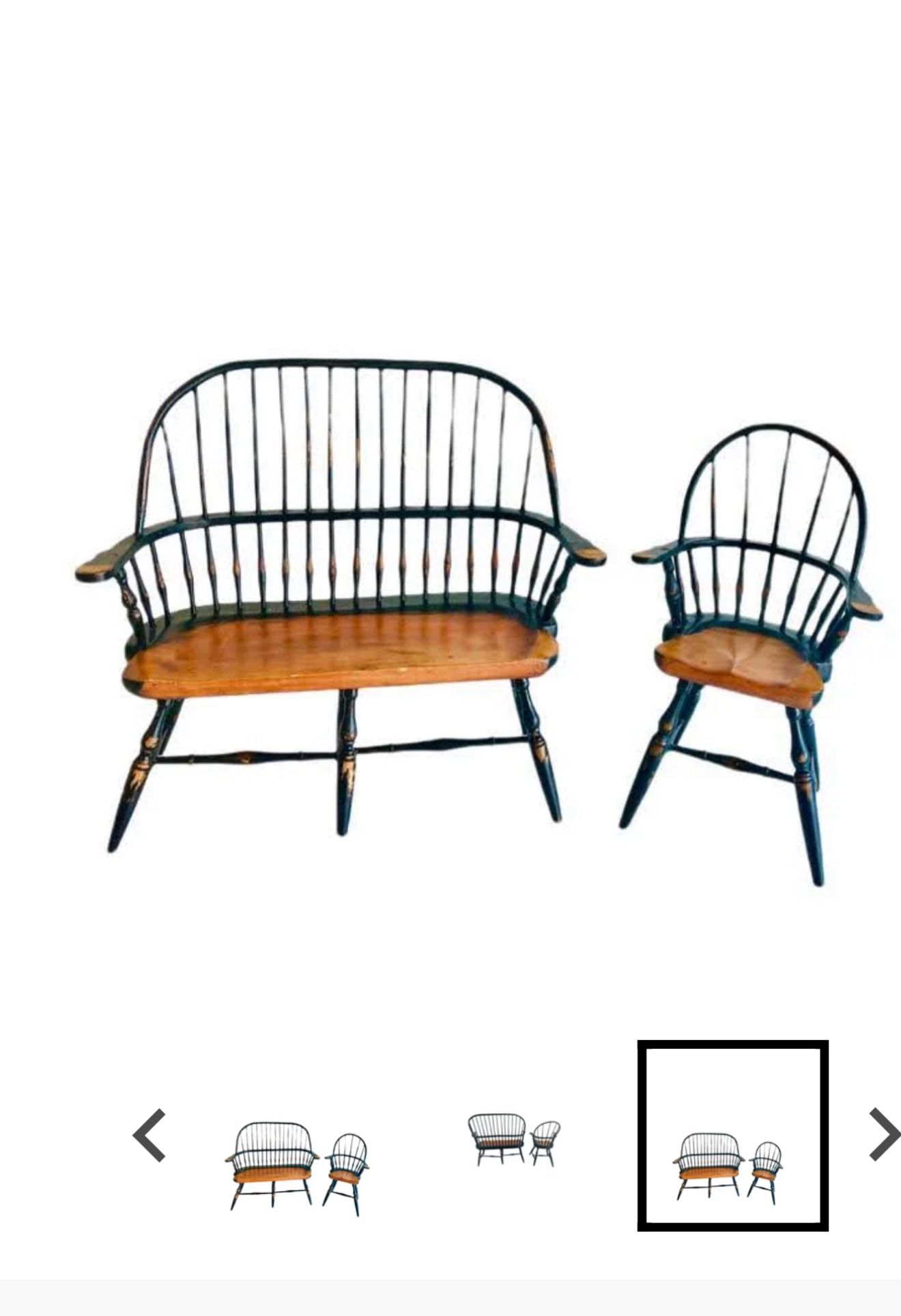 Vintage Windsor Doll chair