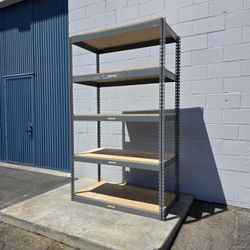 48 in W x 24 in D Boltless Heavy Duty Steel Rack Shelving Delivery Available