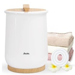 Asuka Towel Warmer for Bathroom, Large Towel Warmer Bucket, Easy One-Button Control, Auto Shut-Off, 21L Capacity Fits Up for Two 40"X70" Oversized Tow
