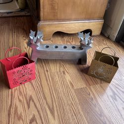 Christmas Candle Holders