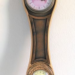 Antique Wall Dual Clocks