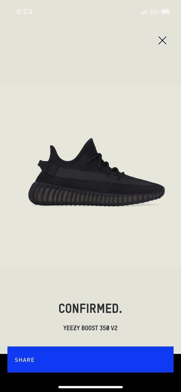 Yezzys 350 V2 New Size 8