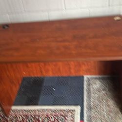 Cherry Finish Wooden Office Desk