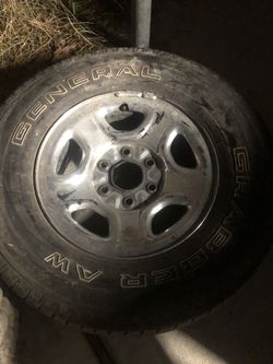 Chevy tires 225/70/16