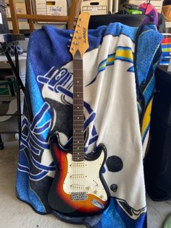 Electric Guitar (Stratocaster Style) - Sunburst Musical Instrument