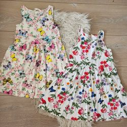 Two Beautiful Summer Dress,  5Y,  $20
